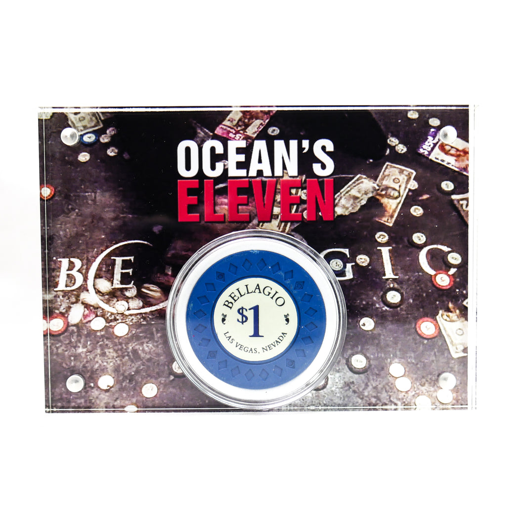 Jeton Casino - Ocean's Eleven avec George Clooney & Brad Pitt