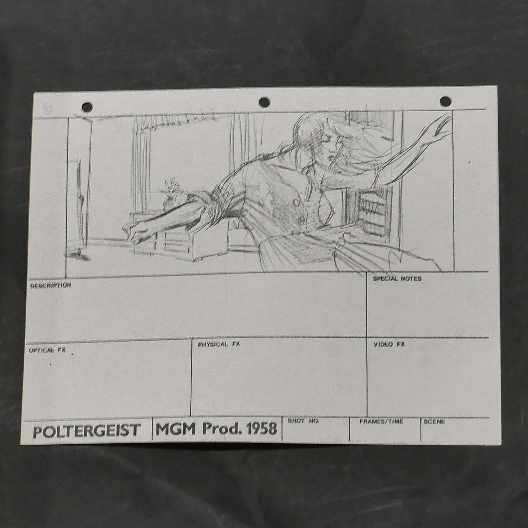 Poltergeist (1982) Storyboard