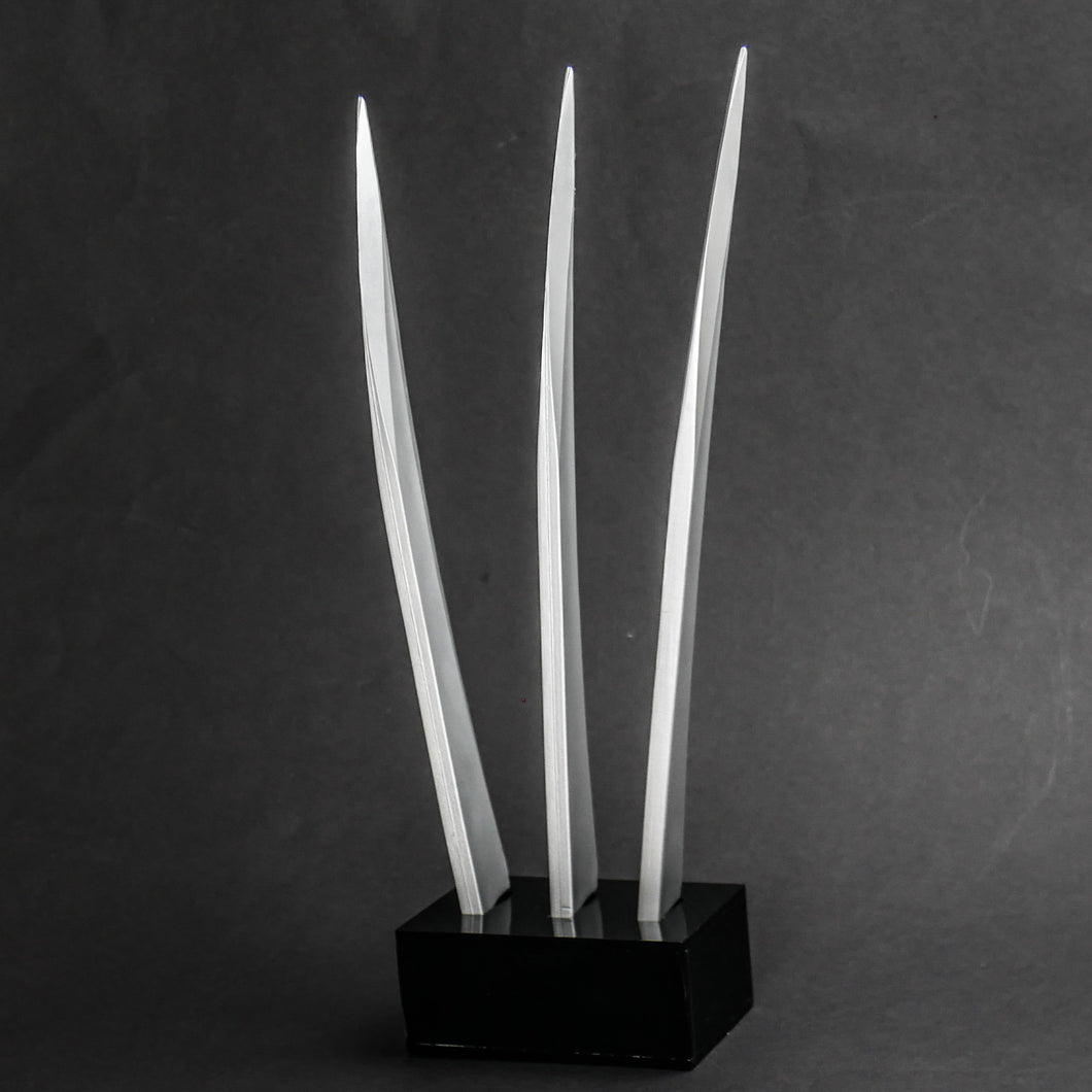 Wolverine Griffes Accessoires de déguisement en plastique pour Halloween, Gris Wolverine Griffes Accessoires de déguisement en plastique pour Halloween, Gris