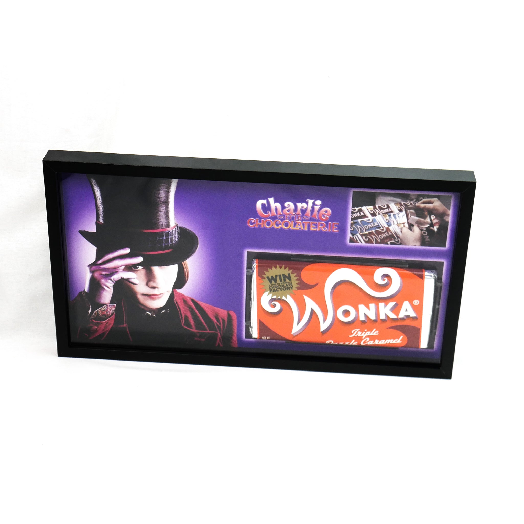 Tablette chocolat Wonka - Charlie et la Chocolaterie avec Johnny Depp –  Objets de Films