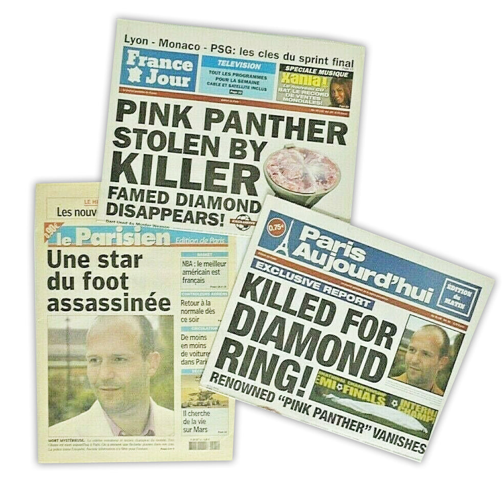 Lot de journaux - The Pink Panther