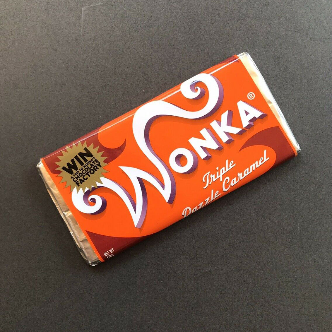 Tablette chocolat Wonka Charlie et la Chocolaterie avec Johnny Depp Objets de Films Tablette chocolat Wonka Charlie et la Chocolaterie avec Johnny Depp Objets de Films